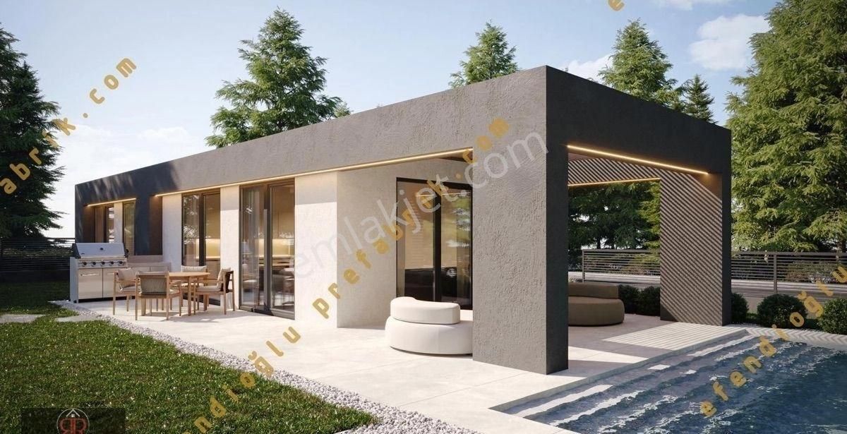 Antalya Muratpaşa Satılık Prefabrik Hafif Çelik 2+1 Villa