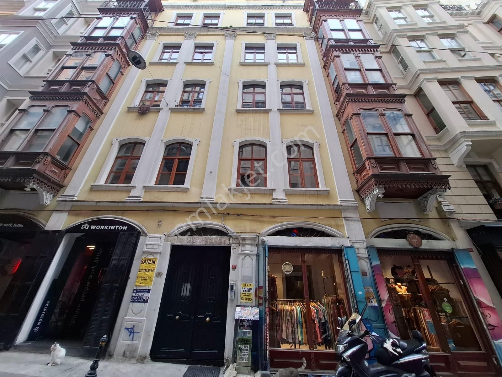 Beyoğlu Şahkulu Kiralık Daire GALATA SERDAR-I EKREMDE METROYA YAKIN EŞYALI  KİRALIK DAİRE