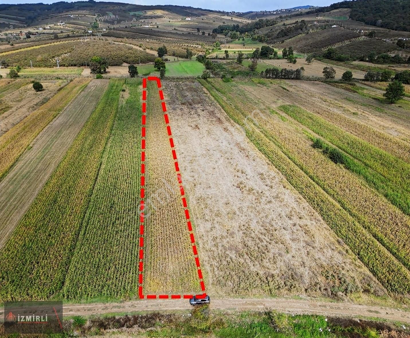 Söğütlü Gündoğan Satılık Tarla Söğütlü Ferizli Yolunda 5050m2 Resmi Yolu Olan Yatırım Fırsatı