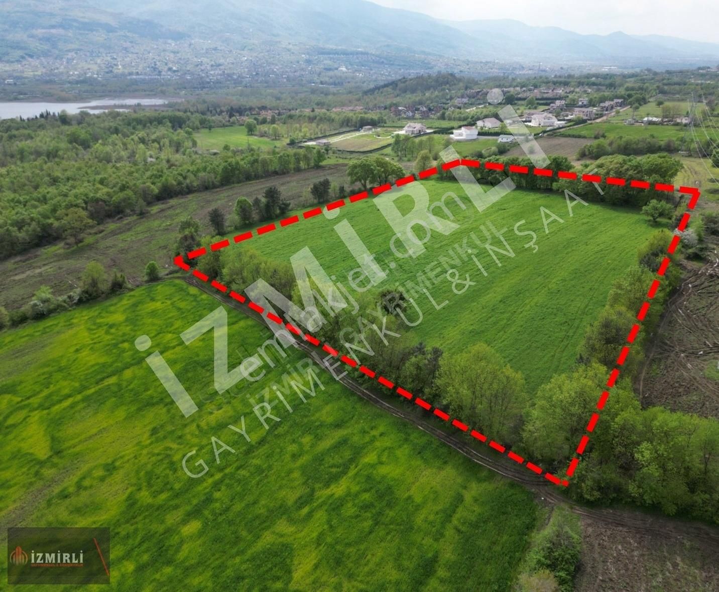 Kartepe Uzuntarla Satılık Bağ & Bahçe UZUNTARLADA 26450m2 GÖL MANZARALI VE HAVAALANINA SADECE 5 DAKİKA