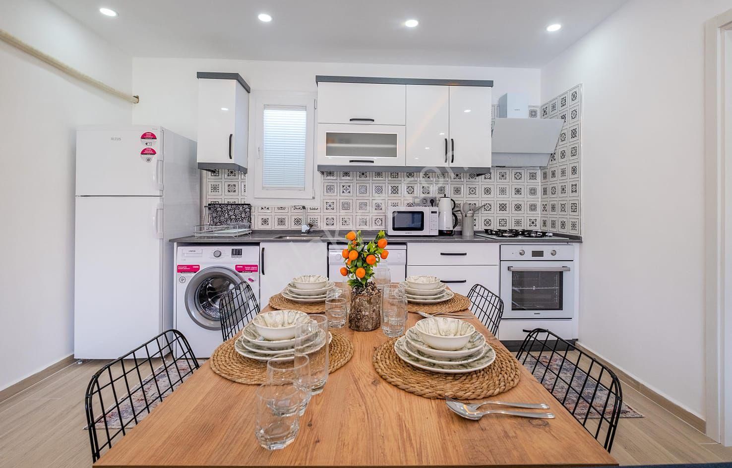 Fethiye Çiftlik Te Müstakil Havuzlu Full Eşyalı Uzun Dönem Kiralık Villa - Görsel 4