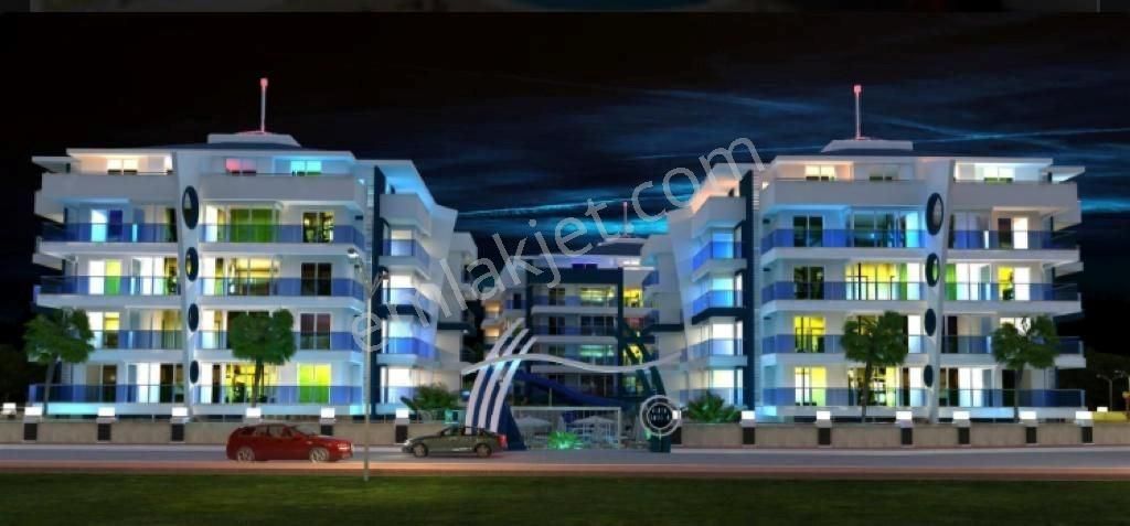 Alanya Avsallar Satılık Daire Apartment 1+1 in Avsallar 60m2 with furniture 400m beach