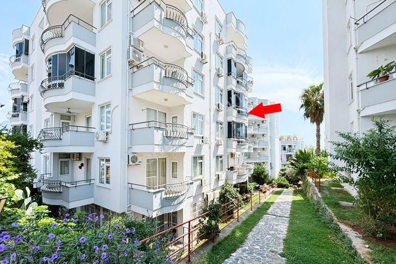 Alanya Tosmur Satılık Daire  tosmurda havuzlu site içerisinde eşyalı 1+1 Gündoğan Residence