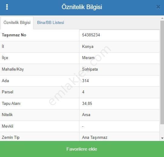 Naz Emlaktan Alaaddin Tepesinde İmarlı Arsa Konya Meram Sahipata - Görsel 4
