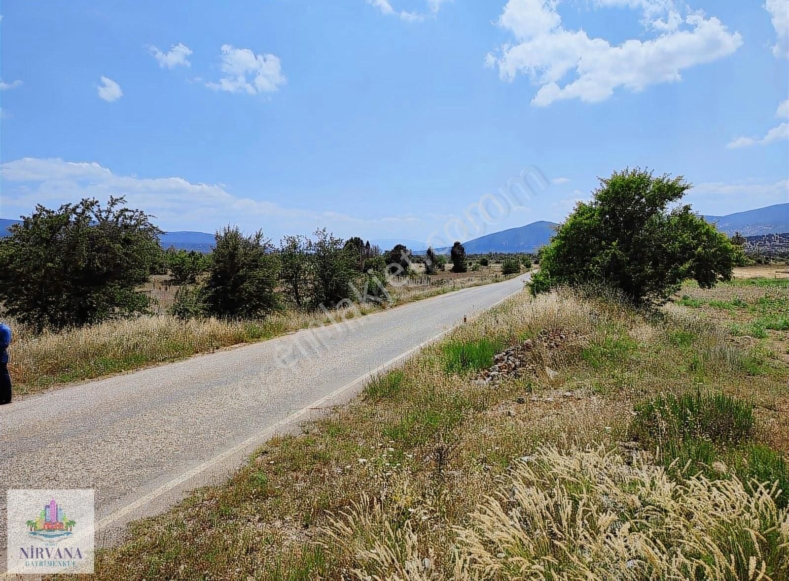 Tavas Balkıca Satılık Tarla SULANABİLİR HOBİ BAHÇESİNE UYGUN ASFALTA 75 METRE CEPHELİ TARLA