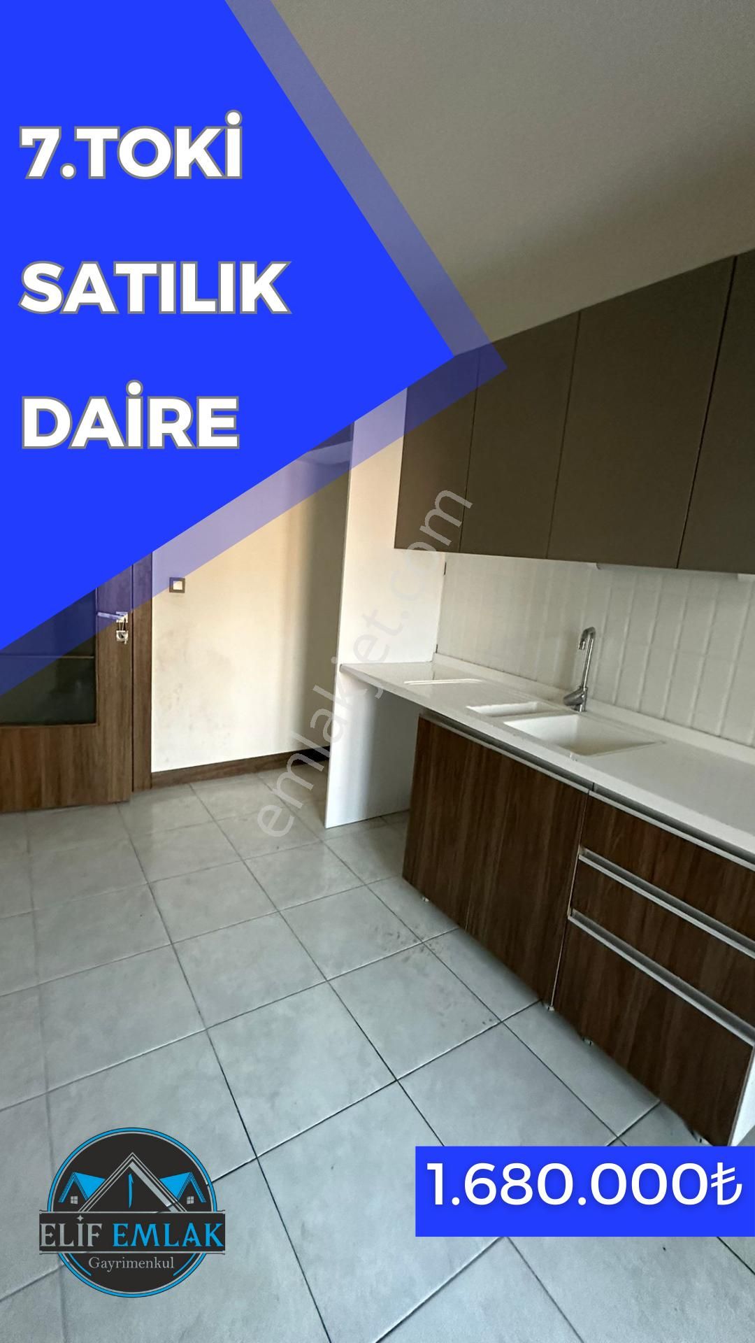 Karaman Merkez Yunus Emre Satılık Daire  7.TOKİ DE SATILIK DAİRE