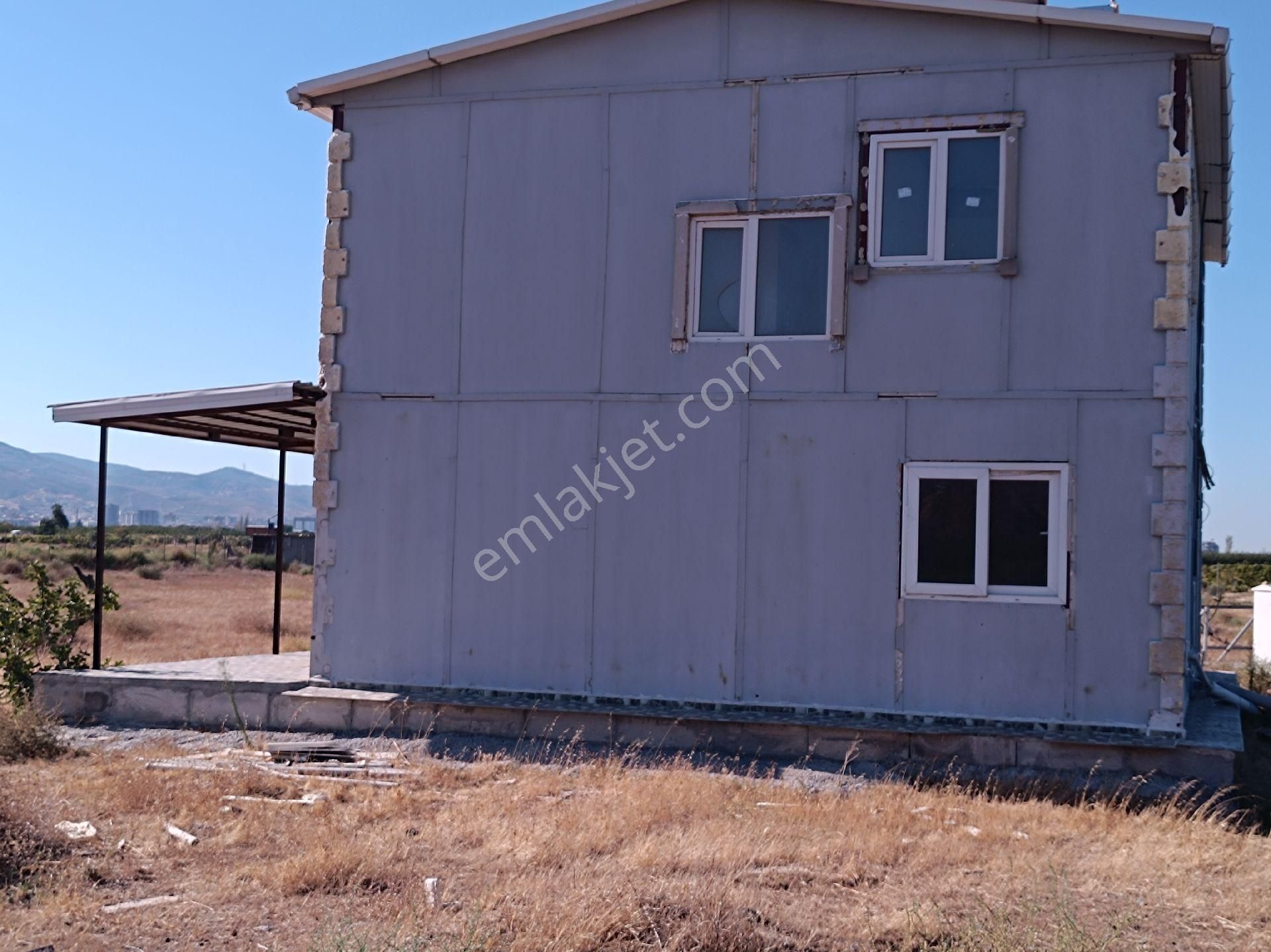 Menemen Doğa Satılık Müstakil Ev doğaköyde 6300 M2 müstakil tapu içinde dubleks evi bulunan  bağ satılık 