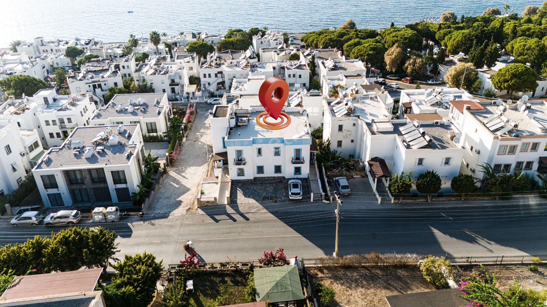 Bodrum Turgutreis Satılık Bina  Turgutreis Turgut Özal Caddesinde Deniz Manzaralı Satılık Bina