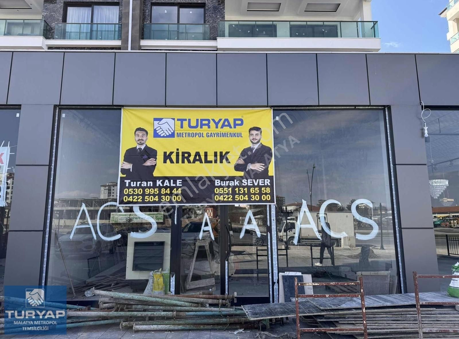 Yeşilyurt Karakavak Kiralık Dükkan & Mağaza TURYAP'TAN YÜZAKI ALTIN KAYISI BULVARINDA KİRALIK DÜKKAN