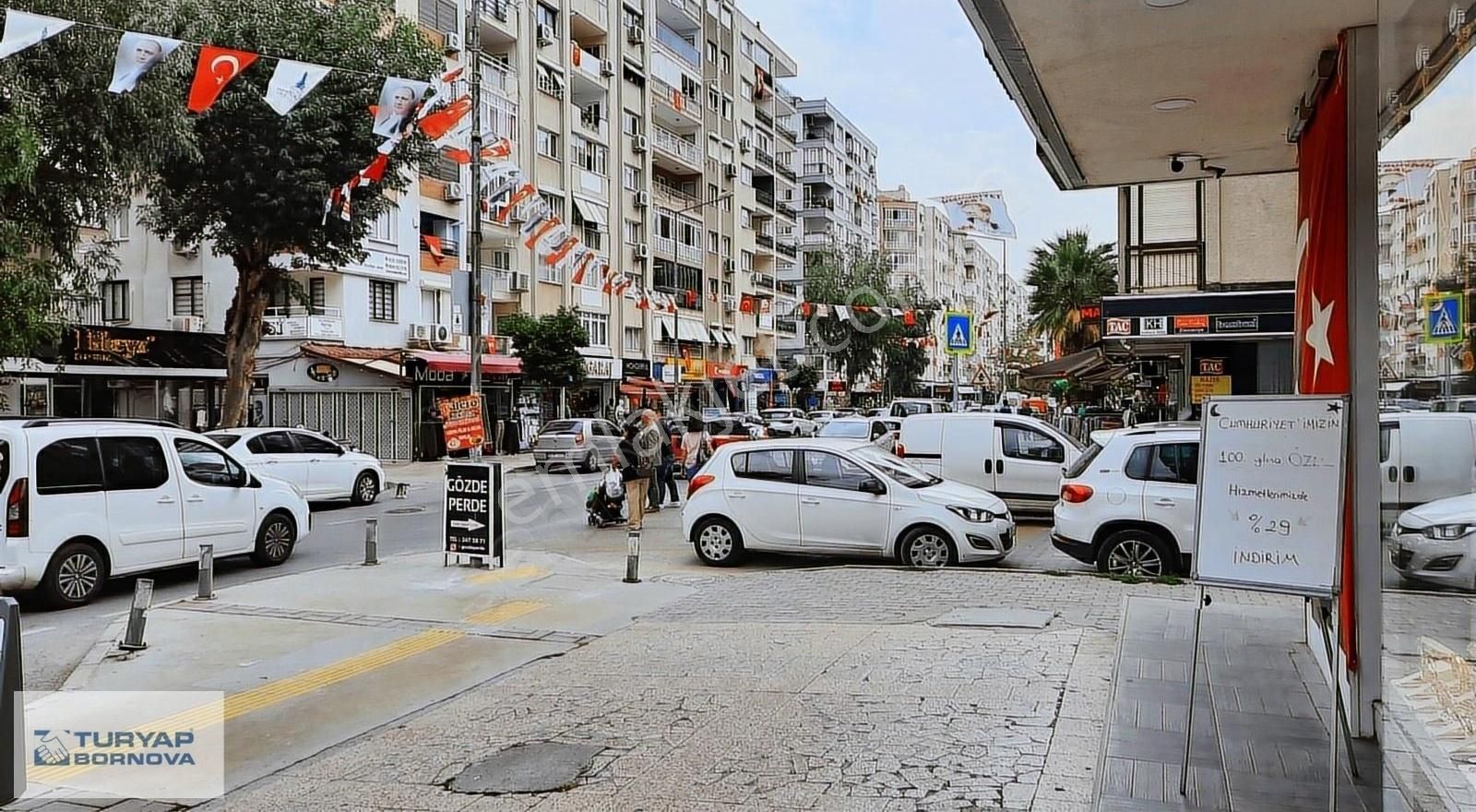 Bayraklı Mansuroğlu Satılık Dükkan & Mağaza Haşim İşcan Caddesi Üzerinde Kiracılı Satılık Dükkan