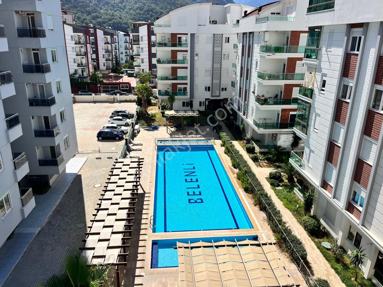 Konyaaltı Sarısu Satılık Daire  2+1 DUBLEX ÇİFT BANYOLU 2 BALKON FULL EŞYA HAVUZ MANZARAL