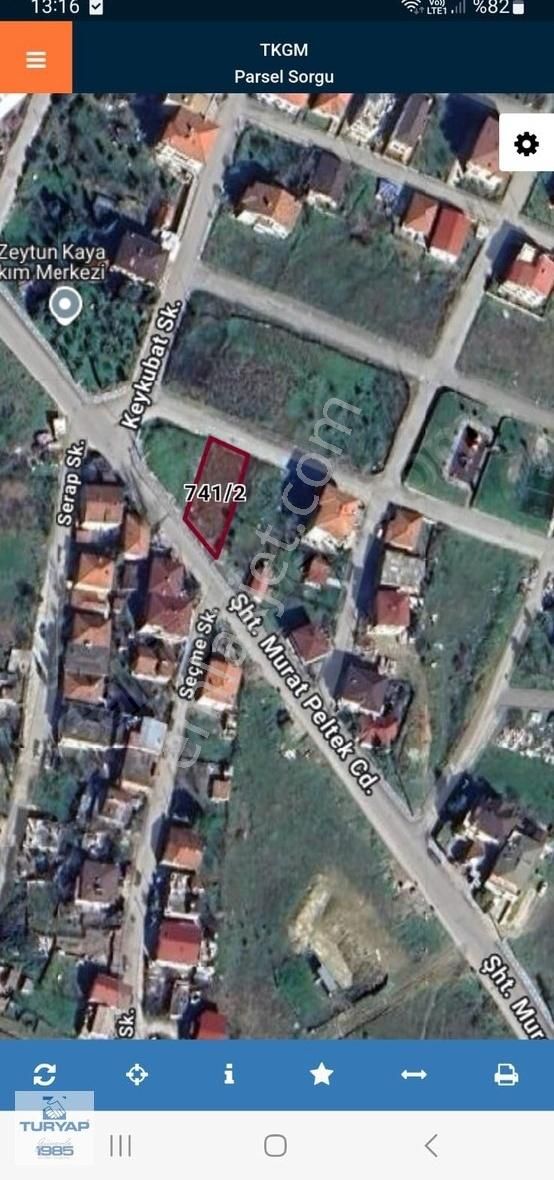 Yalova Merkez Mustafa Kemal Paşa Satılık Konut İmarlı MUSTAFA KEMAL PAŞA'DA SATILIK 400 M² ARSA