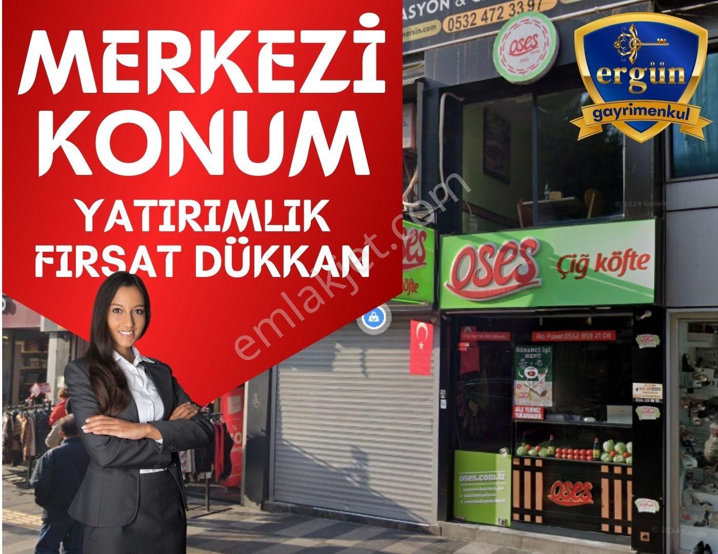 Akdeniz Çankaya Satılık Dükkan & Mağaza ERGÜN'DEN |▃▅▇ HASTANE CAD. FLO KARŞISI SATILIK DÜKKAN ▇▅▃ |