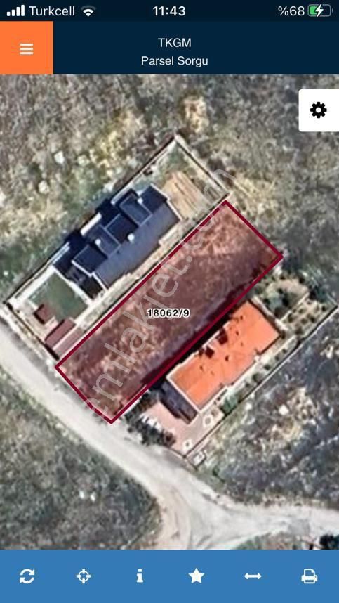 Selçuklu Sille Ak Satılık Konut İmarlı SELCIKLU SILLE AK MSH. 916m2 SATILIK HESAPLI VILLA ARSASI