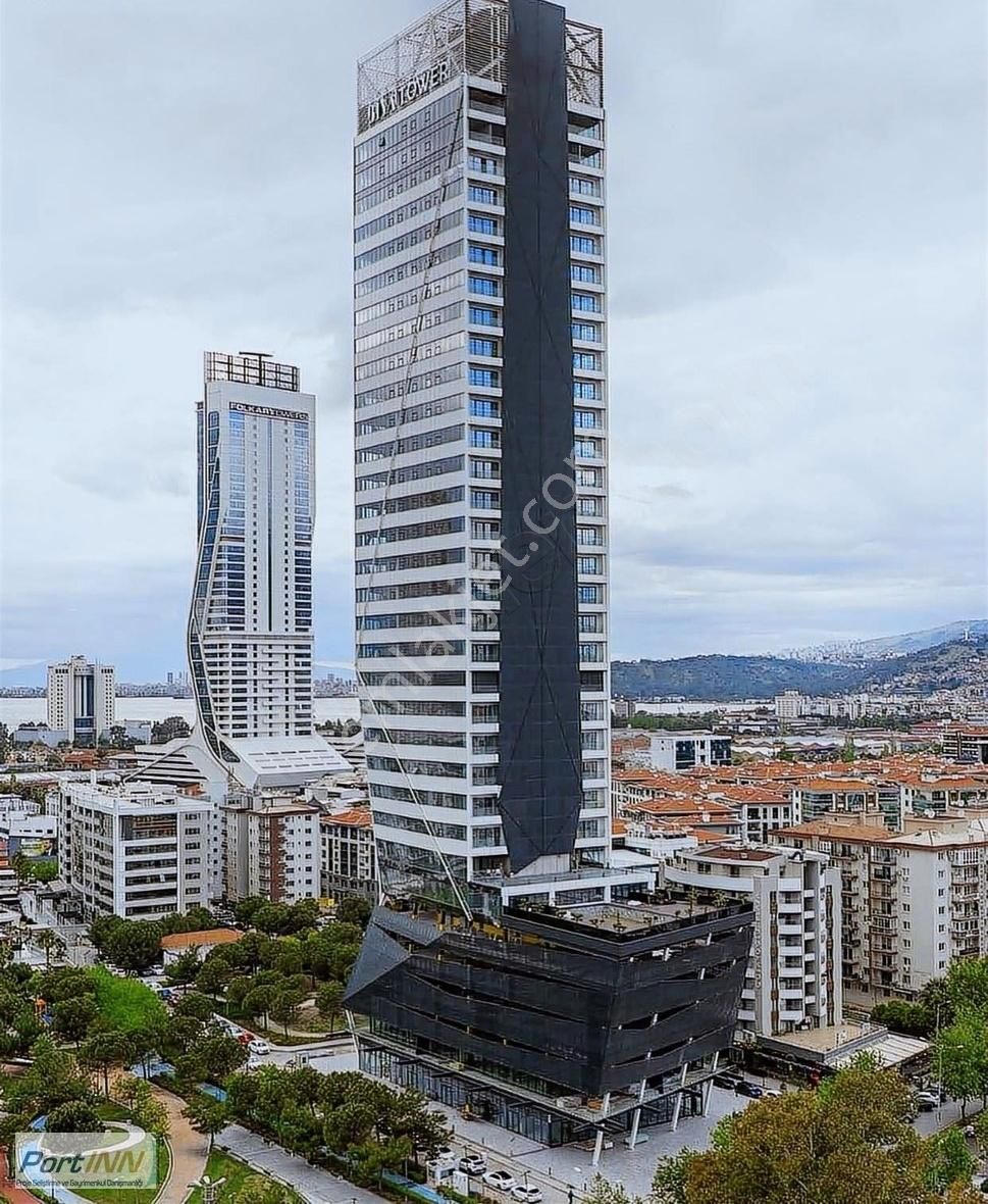 Bayraklı Mansuroğlu Satılık Daire Biva Tower Deniz Manzaralı 1+1 Satılık