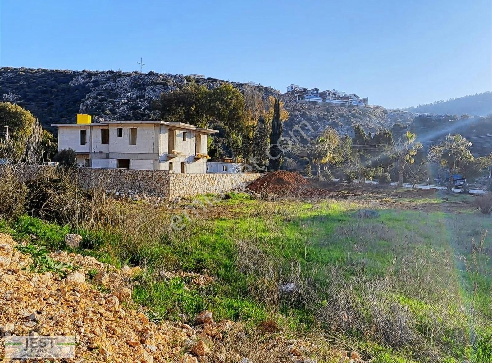 Kaş Gelemiş Satılık Villa İmarlı ANTALYA KAŞ GELEMİŞ DENİZ MANZARALI EMSALSİZ SATILIK ARSA