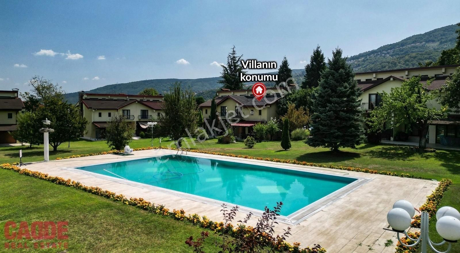 Sapanca Yanık Satılık Villa SAPANCA YANIK MAHALLESİ PARK EVLER SİTESİNDE 3+2 EŞYALI VİLLA