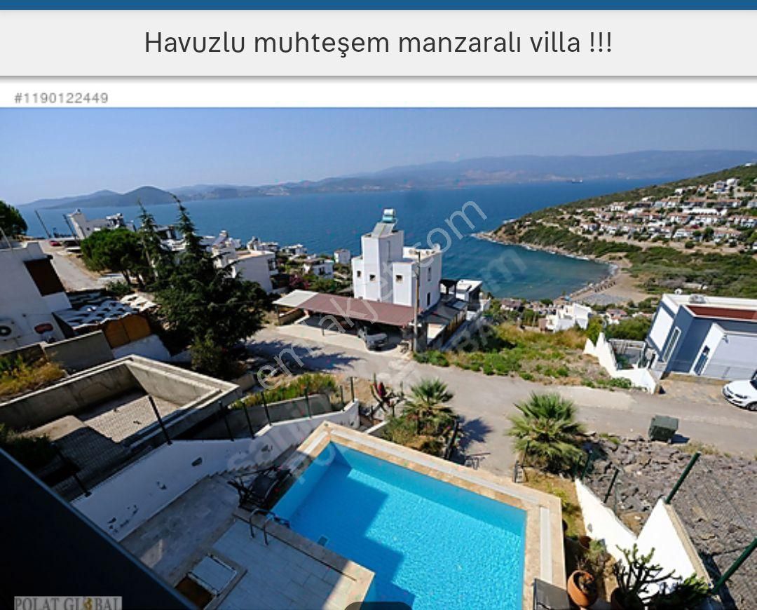 Milas Boğaziçi Satılık Daire Muğla Milas Boğaziçi deniz manzaralı satılık lüks villa 