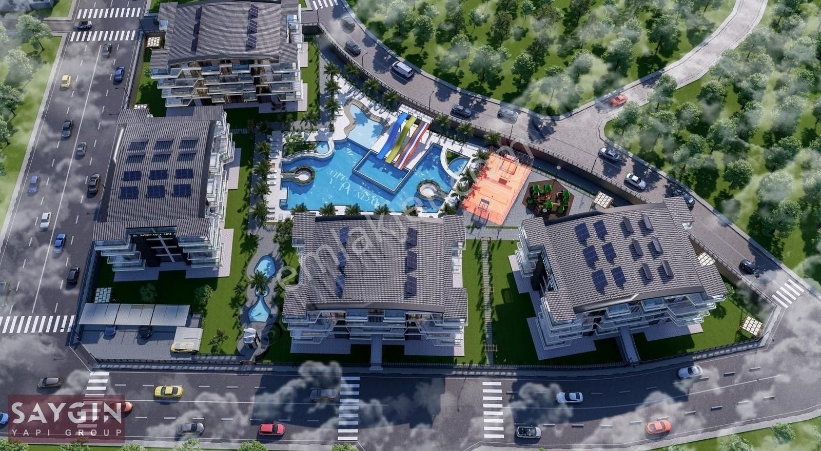 Didim Altınkum Satılık Daire Didim'de Saygın'dan Yeni Proje Aqua Lıfe 3+1 Dubleskler