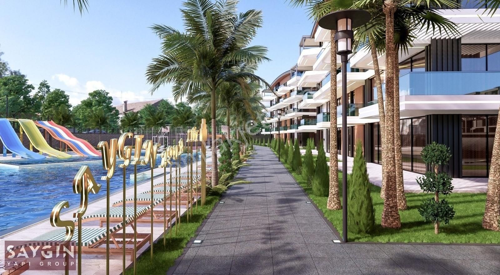 Didim'de Saygın'dan Aqua Lıfe Suıt'te 3+1 Çatı Dubleskler - Görsel 20