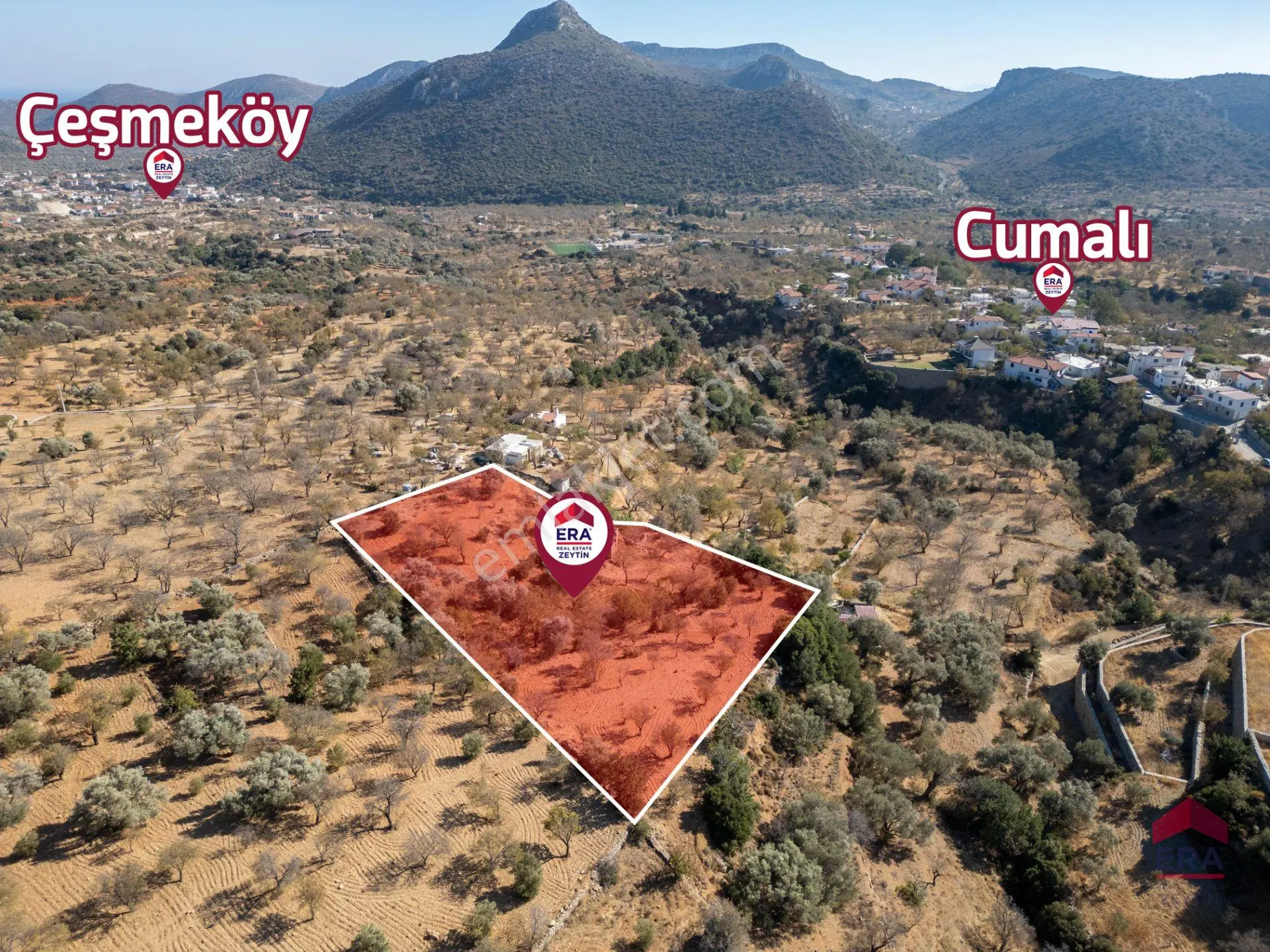 Datça Cumalı’da Konut İmarlı Satılık Arsa – 4.377 M²