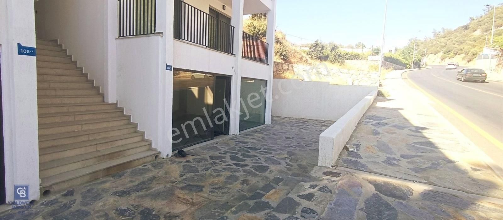 Bodrum Yokuşbaşı Kiralık Dükkan & Mağaza Bodrum Yokuşbaşında Yola Cepheli Dükkan Veya Ofis