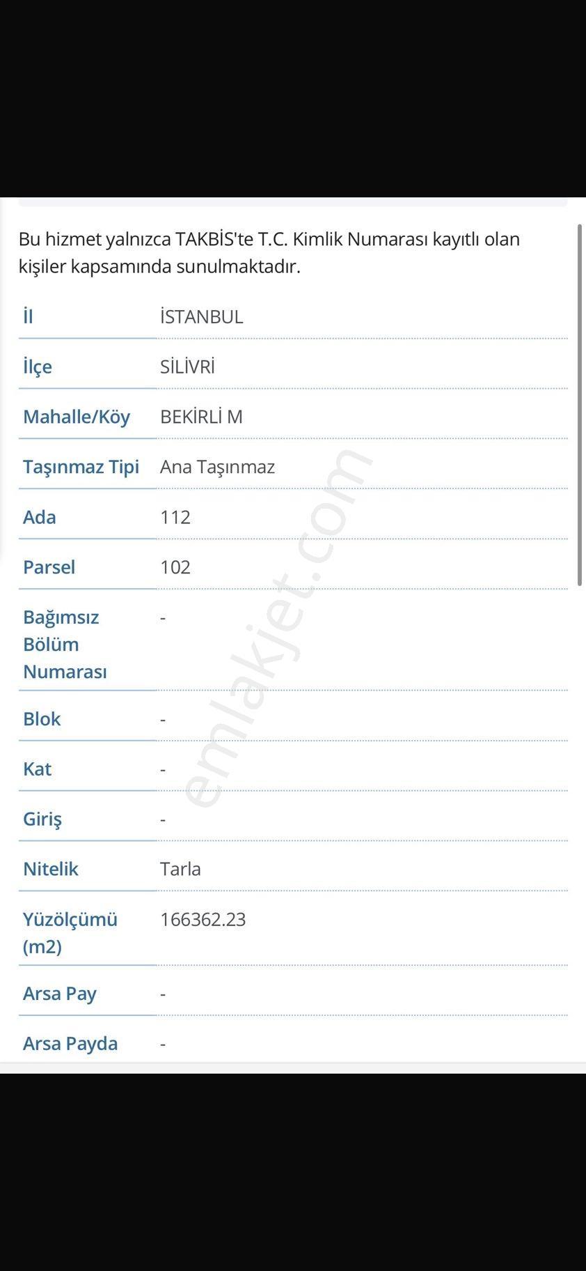 📍 Silivri Bekirli Mahallesi’nde Yatırımlık Hisseli Tarla - Görsel 2