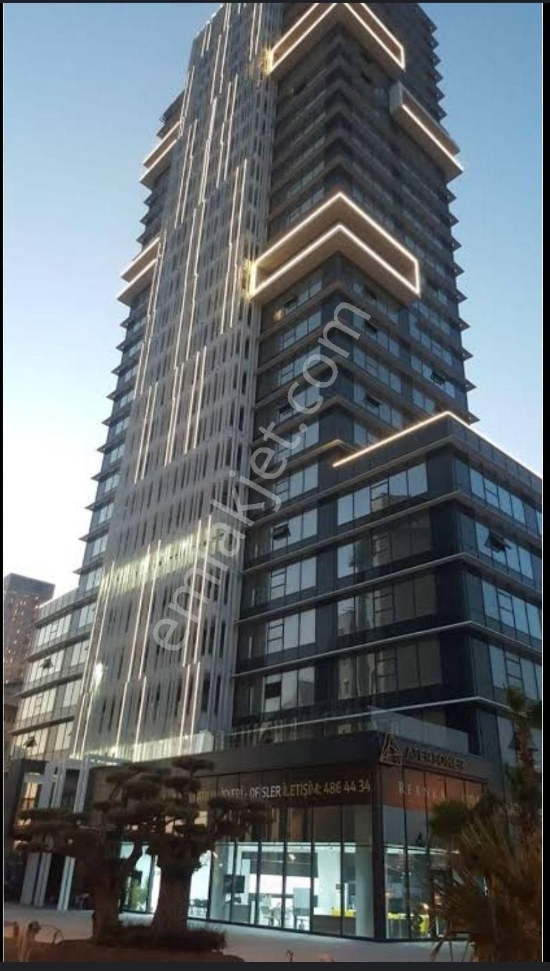 İzmir Konak Kiralık İşhanı Katı  BAYRAKLI ATER TOWER'DA İÇİ YAPILI 116 M2 KİRALIK OFİS