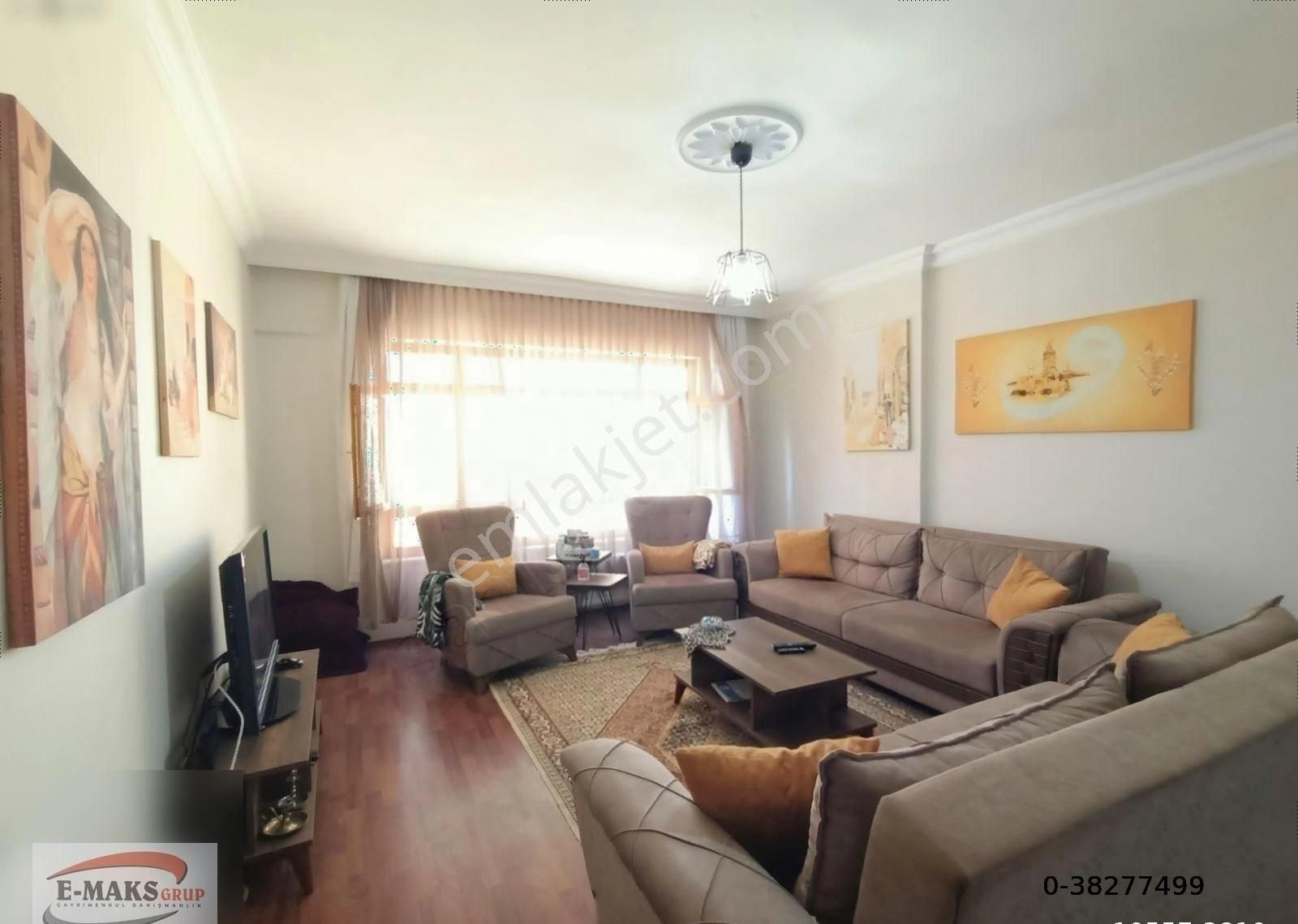 Çankaya Gökkuşağı Kiralık Daire EMAKS'TAN/GÖKKUŞAĞINDA/EŞYALI/YAPILI/GENİŞ/2+1