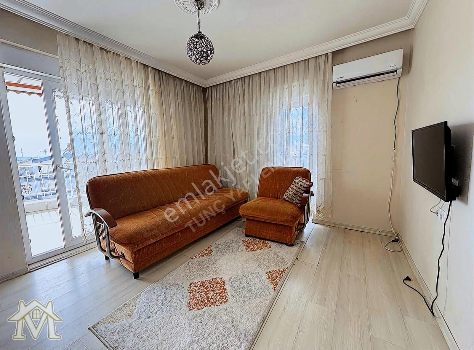 Kepez Yeşilyurt Kiralık Daire TUNÇ YAPI EMLAK'tan EŞYALI 1+1 ÇATI KATI