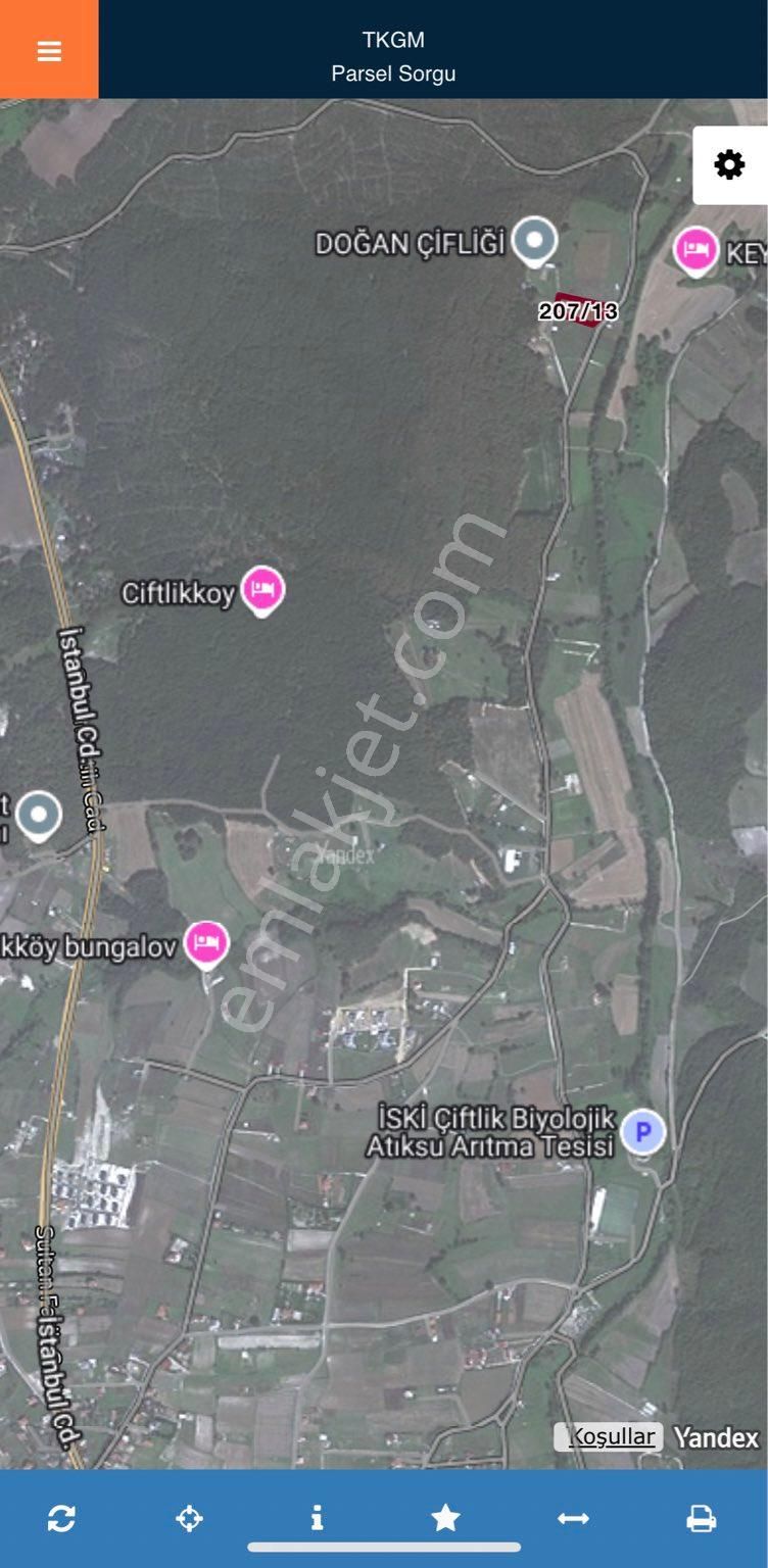 Çatalca Çiftlikköy De Satılık Yola Cephe 380m2 Arsa - Görsel 4