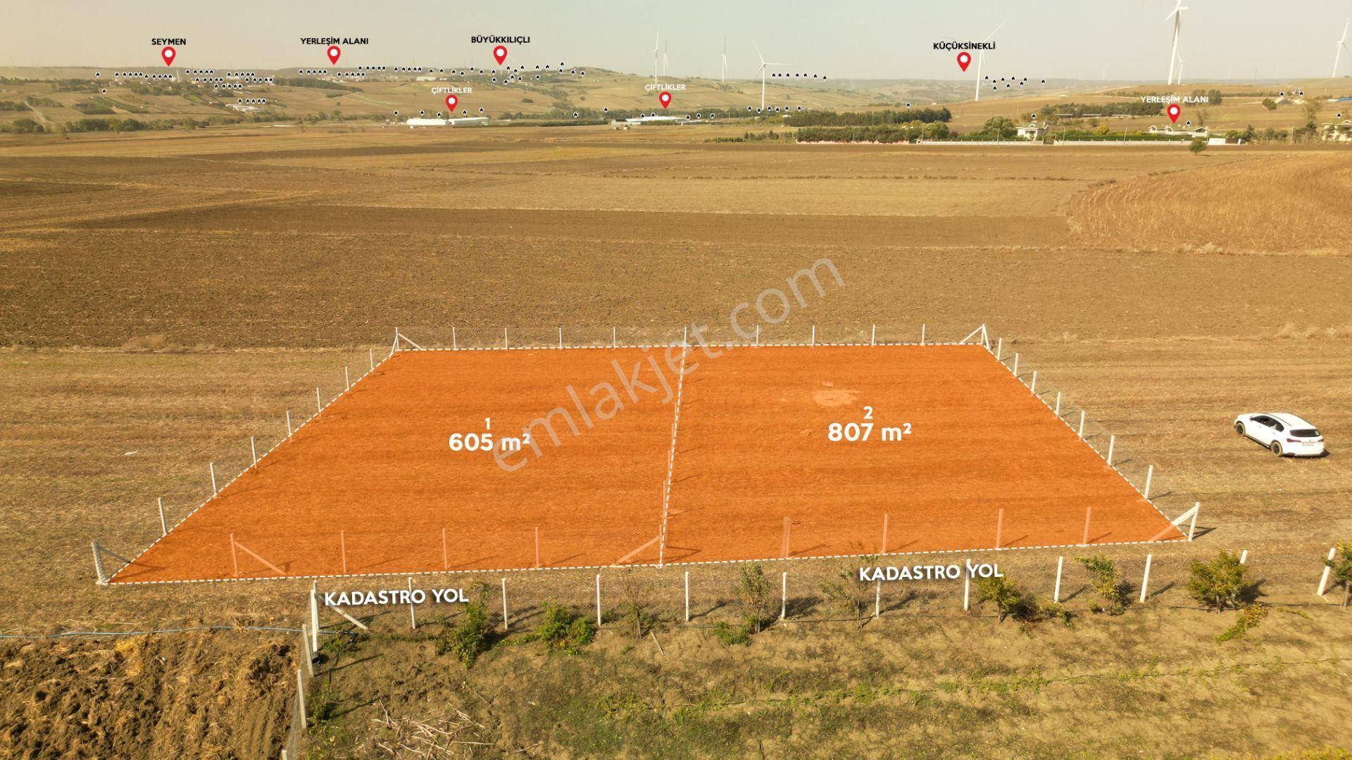 Küçükkılıçlı'da Çiftlik Evlerinin Yakınında 605 M² Satılık Tarla - Görsel 7