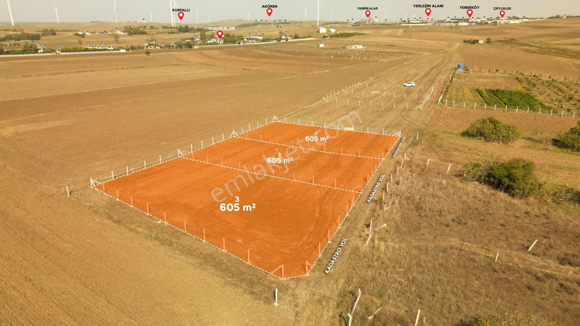 Küçükkılıçlı'da Çiftlik Evlerinin Yakınında 605 M² Satılık Tarla - Görsel 10