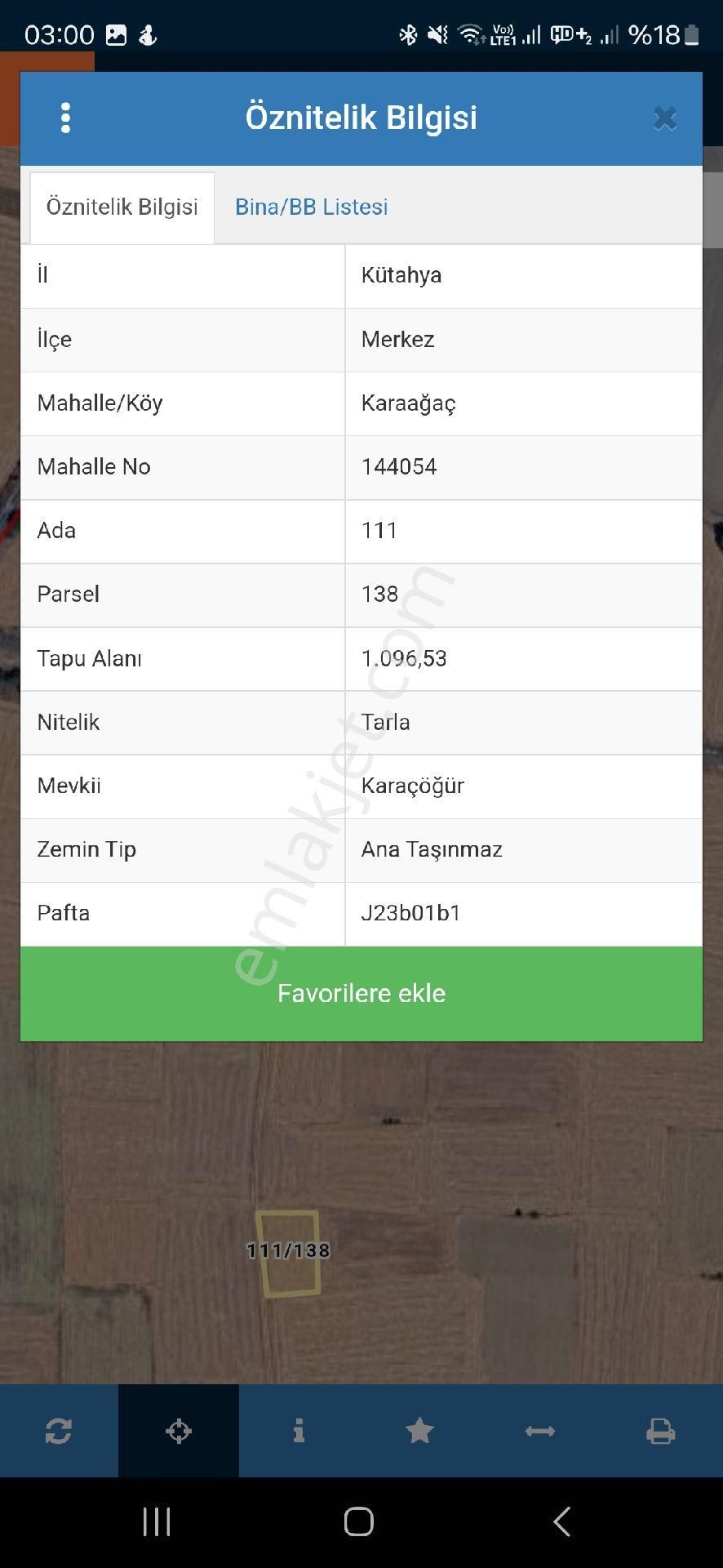 Kütahya Merkez Karaağaç Köyü Satılık Konut İmarlı Kütahya Merkez Karaağaç Köyü