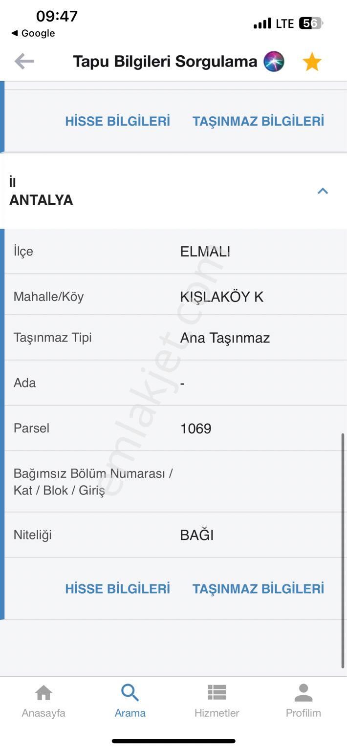 Tarım Yapmaya Uygun Bağ Niteliğinde Bulunan Tarlam Kiralıktır