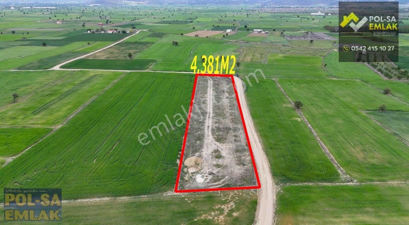 Korkuteli Çomaklı Satılık Tarla KORKUTELİ ÇOMAKLI KÖYÜ SATILIK 4.381M2 BAHÇE SONTAJ VAR