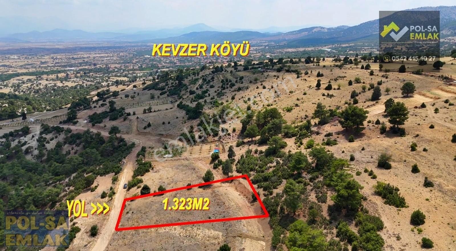 Korkuteli Kevzer Satılık Tarla KORKUTELİ KEVZER KÖYÜ SATILIK 1.323M2 TARLA