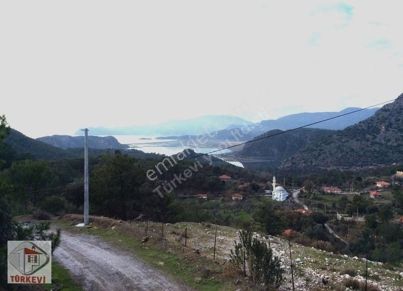 Ortaca Gökbel Satılık Tarla Dalyan Gökbelde Deniz,göl Manzaralı 1300 M2 Satılık Tarla Gka-02