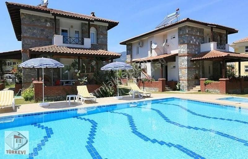 Ortaca Dalyan Satılık Villa dalyan osmanağalar mevkiinde site içerisinde satılık 3+1 villa