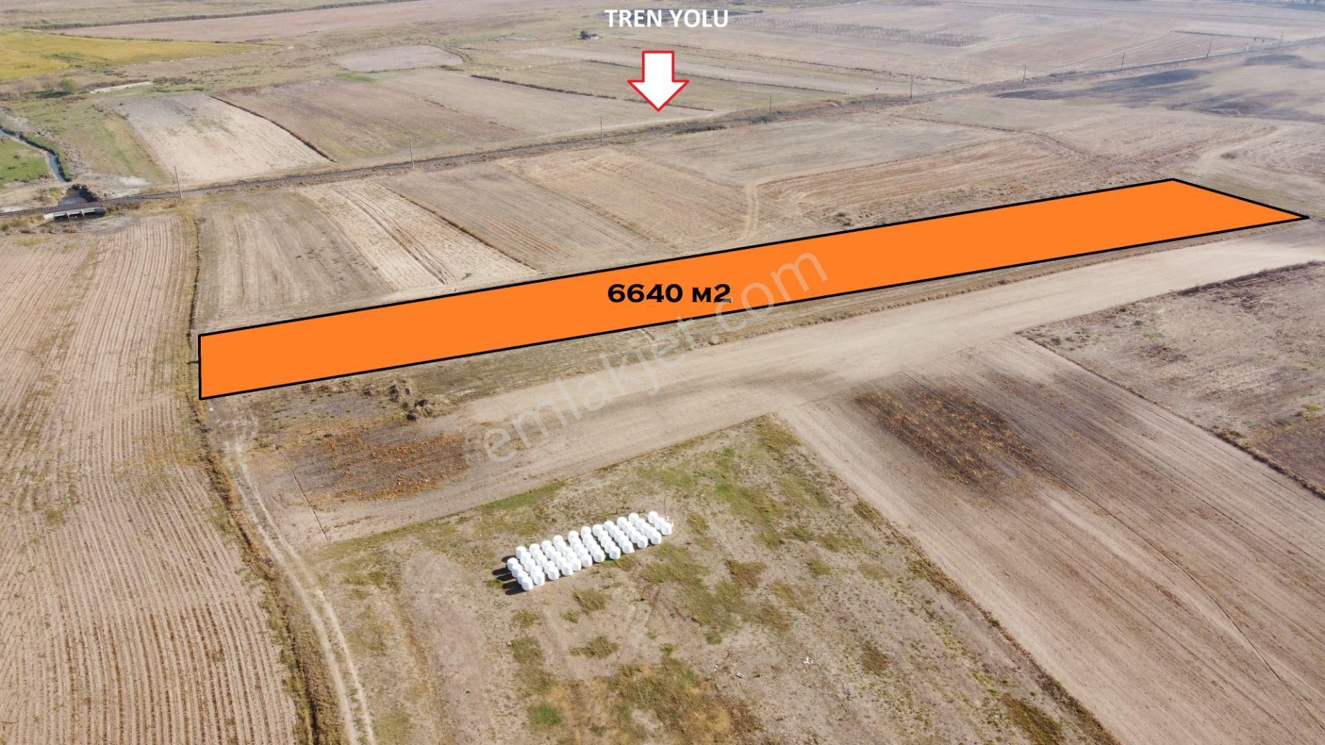 Lüleburgaz Ovacık Köyü Satılık Tarla Turyap Lüleburgaz'dan Ovacık Köyünde 6640 M2 Satılık Tarla