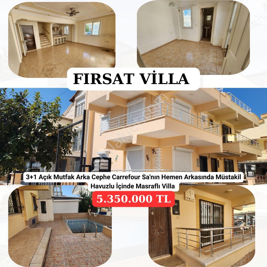 Didim Efeler Satılık Villa  DİDİM MERKEZDE FIRSAT VİLLA ( EK : 1175 )