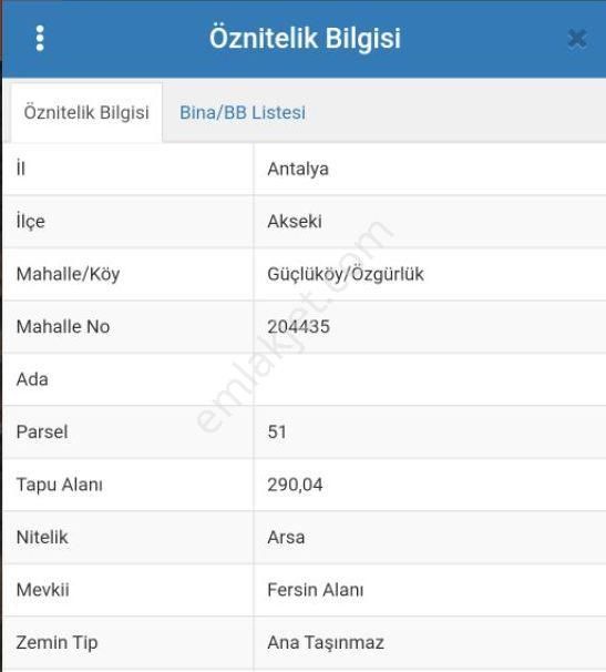 Akseki Güçlüköy Satılık Konut İmarlı Antalya Akseki Güçlüköy/özgürlük Mahallesi Uygun Fıyatlı Acil Satılık Arsa