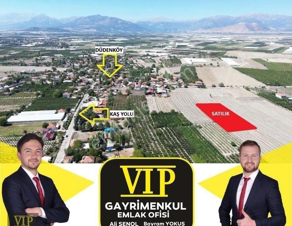 Elmalı Düden Satılık Tarla VIP GAYRİMENKUL' den DÜDENKÖY MAH.4.589m² KÖY İÇİNDE FIRSAT ARAZİ