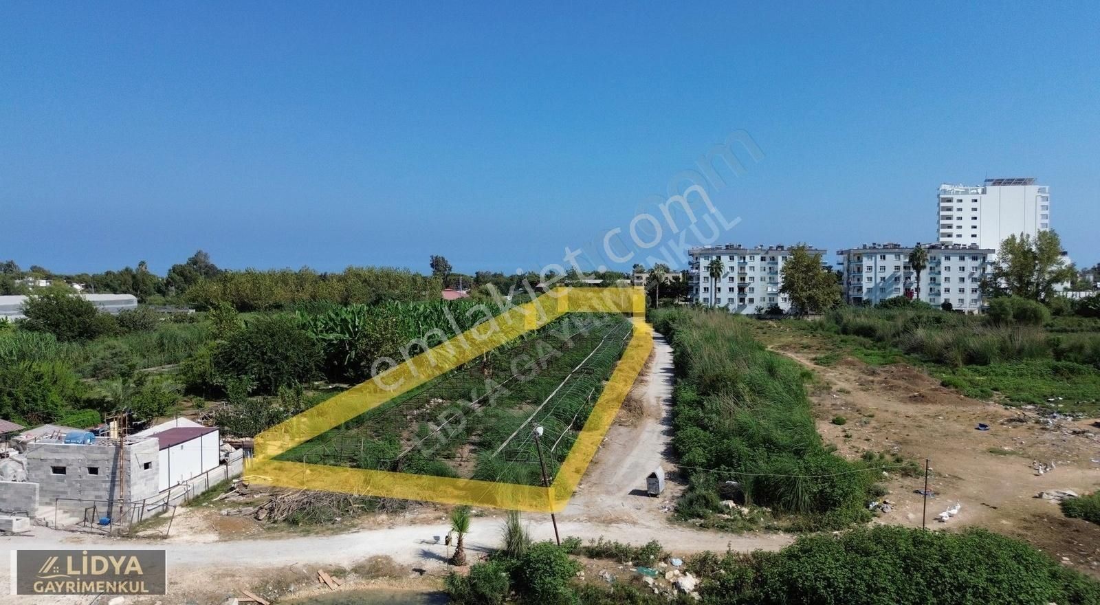2000 M2 Tarla İmar Yakın Depo Dükkan Yeri Koyuncu Erdemli Mersin - Görsel 11