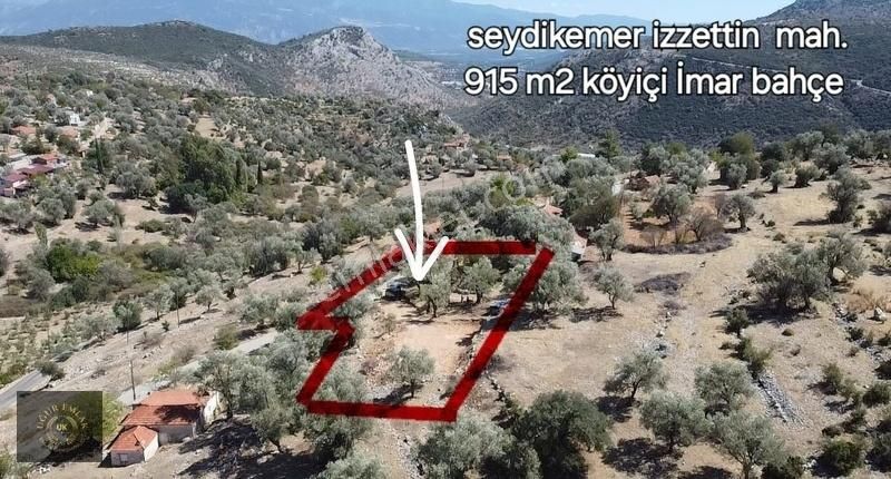 Seydikemer İzzettinköy Satılık Turizm İmarlı SEYDİKEMER İZZETTİN MAH. 915 M² TEK TAPU KÖYİÇİ İMARLI BAHÇE