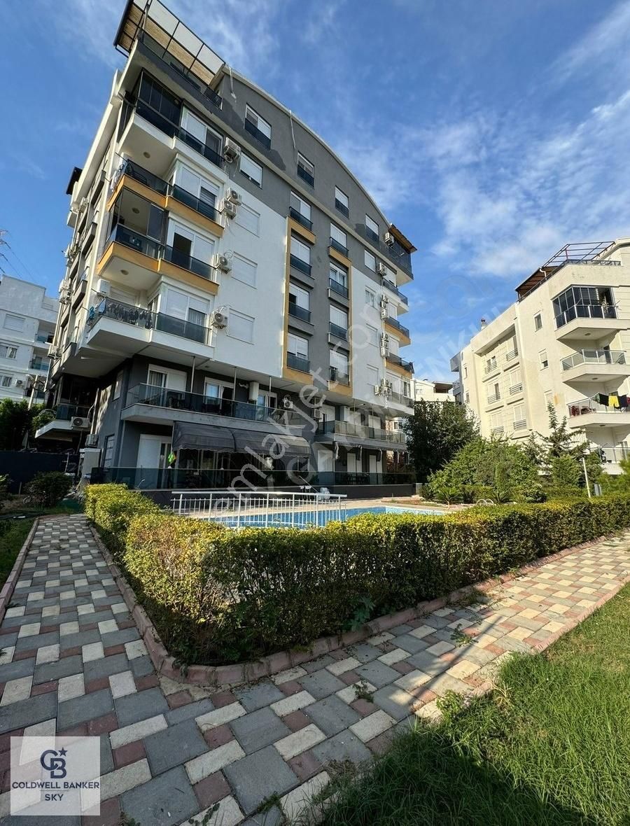 Konyaaltı Sarısu Satılık Daire SARISUDA HAVUZLU, LÜKS BİNADA, 1+1 EŞYALI SATILIK DAİRE