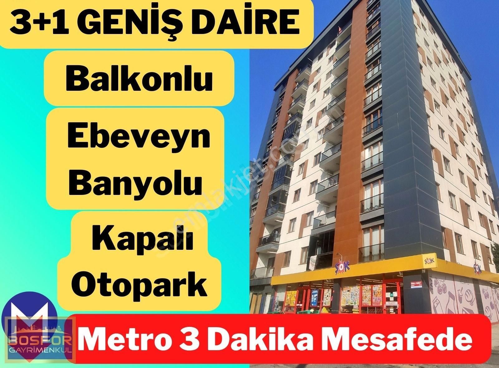 Pendik Çınardere Satılık Daire Pendik Ferman Park Satılık 3+1 Geniş Daire-Metro 200 Mt.