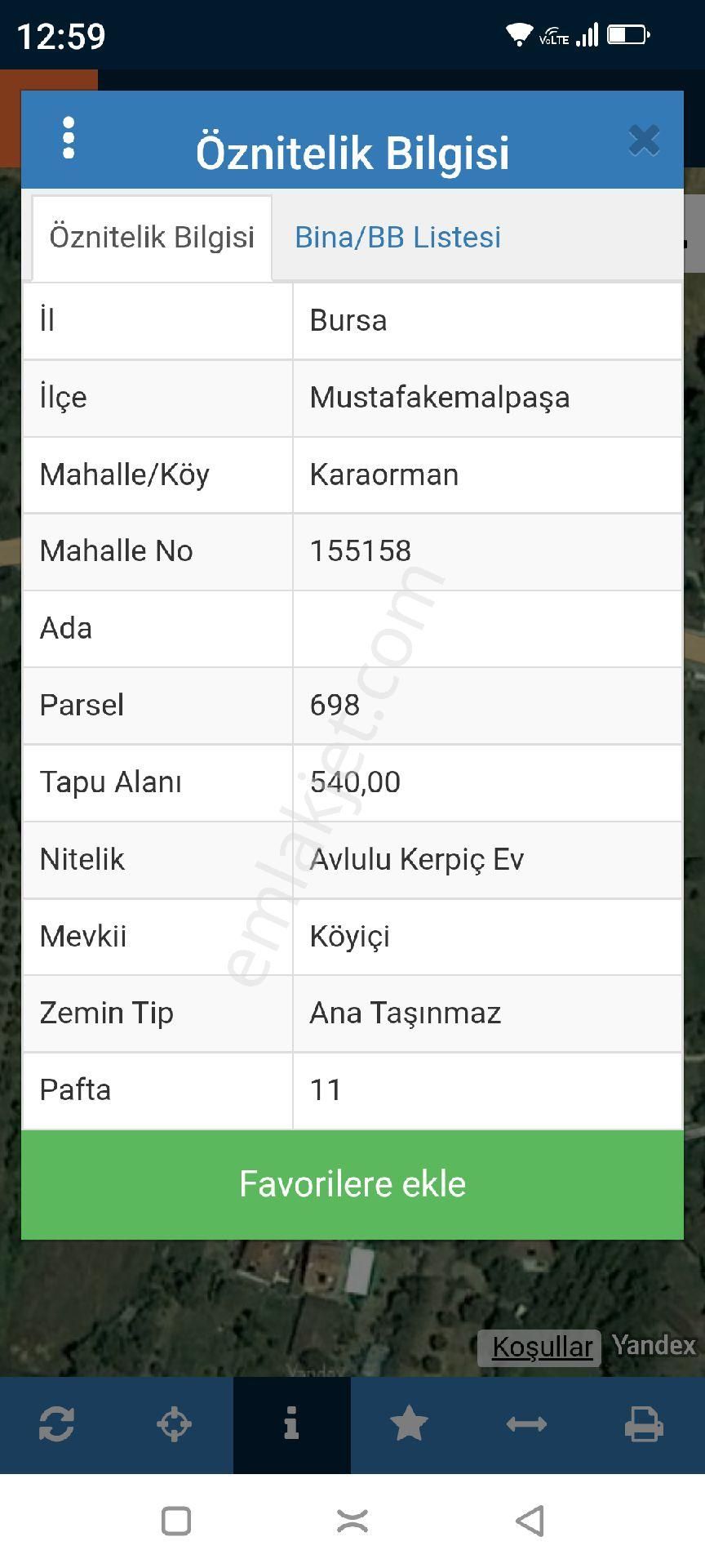 Mustafakemalpaşa Karaorman Satılık Köy Evi HAKİM EMLAK'DAN BURSA MUSTAFAKEMALPAŞA KARAORMAN MAHALLESİ SATILIK 540 Mt2 AVLULU KERPİÇ EV 