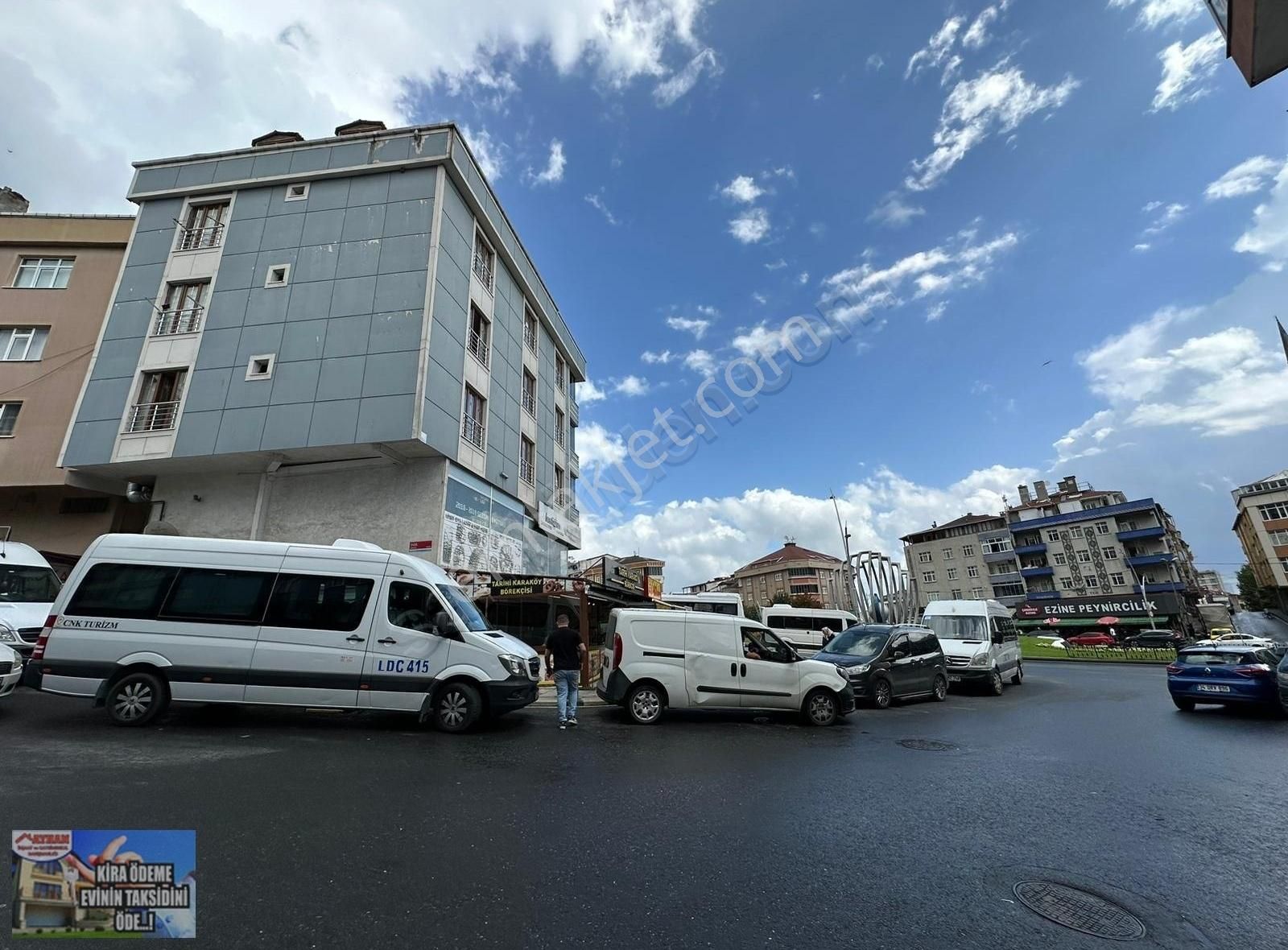 Sultangazi Yunus Emre Satılık Bina AYHAN İNŞAAT'TAN YUNUSEMRE MAH'DE ANA CADDE ÜZERİ KOMPLE SATILIK BİNA