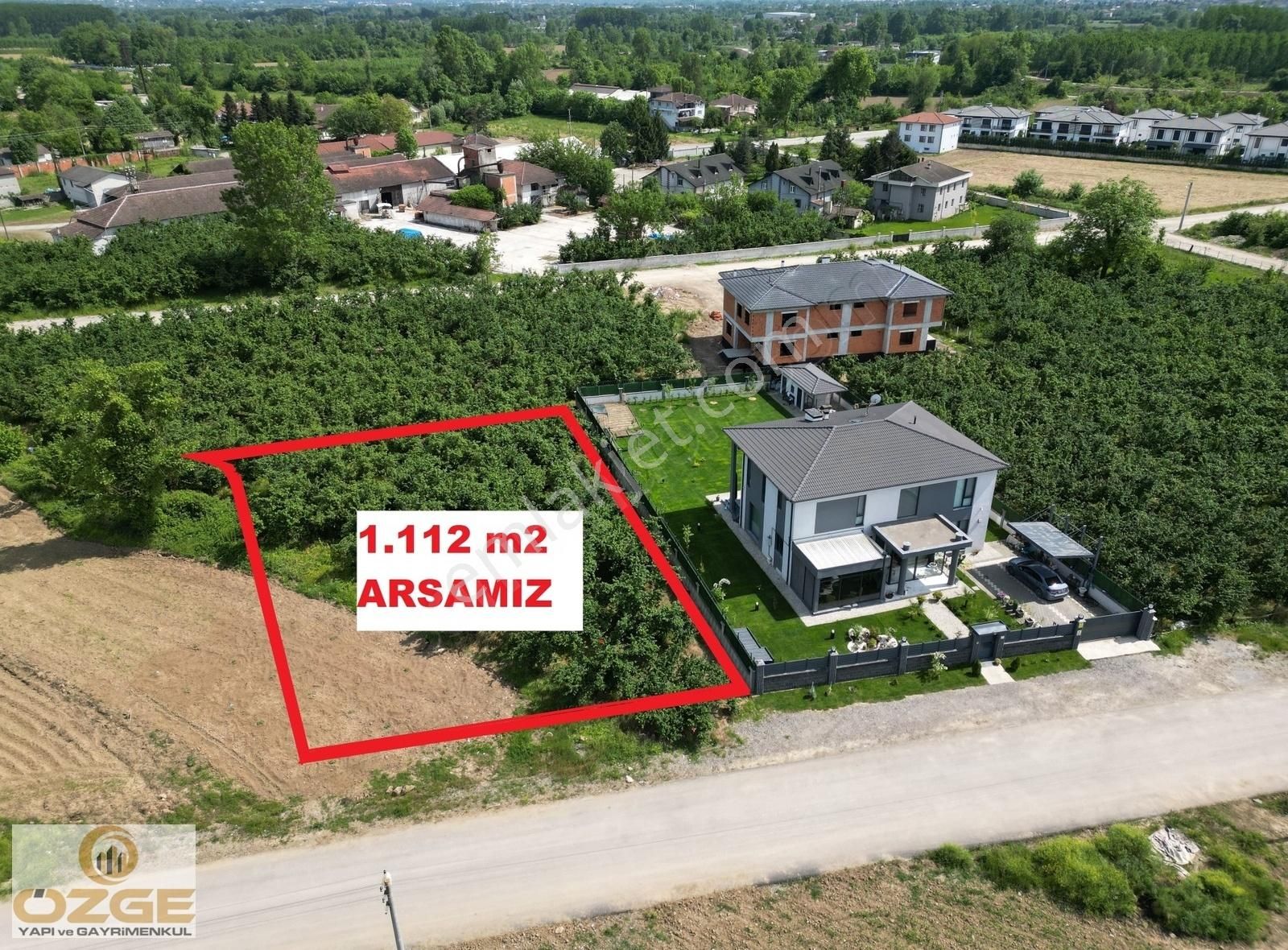 Düzce Merkez Yahyalar Satılık Konut İmarlı ÖZGE YAPI GAYRİMENKUL'DEN YAHYALAR MAH. 1.112 m2 İMARLI ARSA